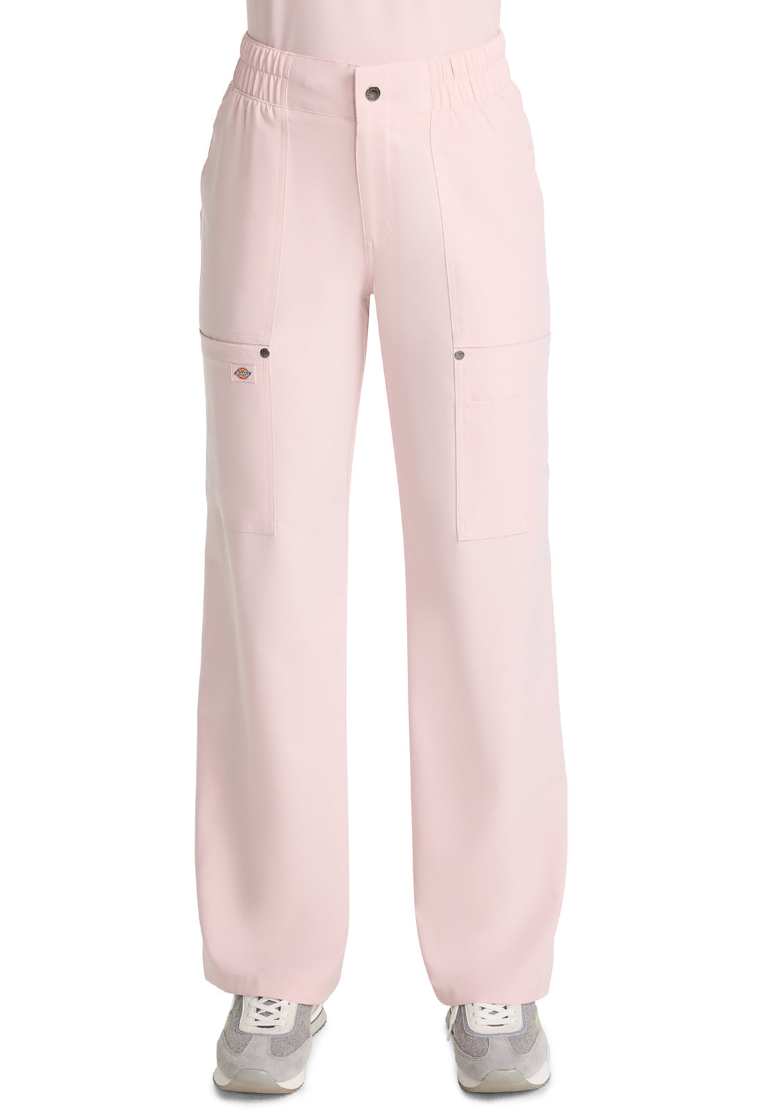 Women's Mid Rise Zip Fly Wide Leg Cargo Pant - Canyon Rose